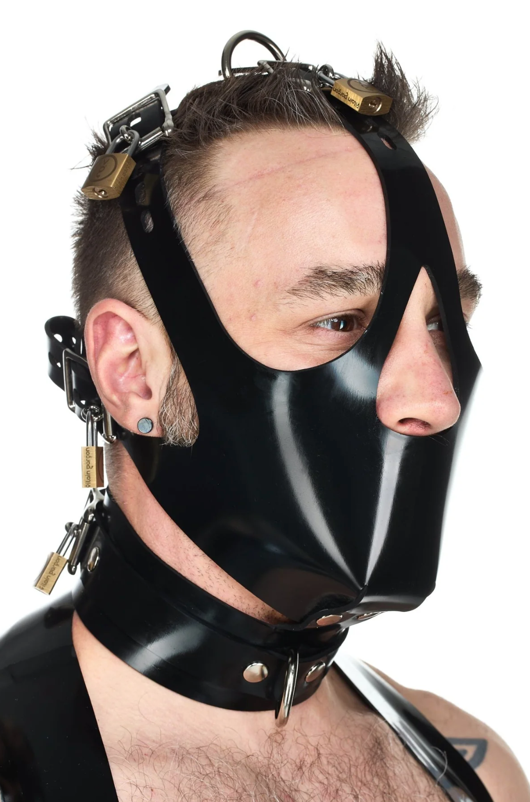 Heavy Rubber Locking Silencing Muzzle