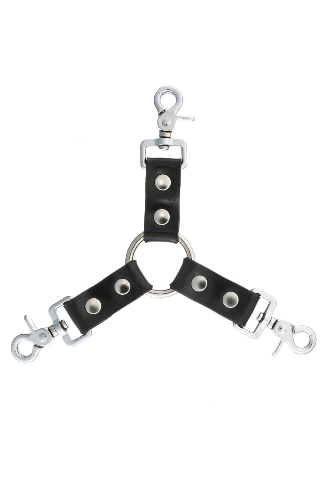 Heavy Rubber Three Way Cuffs Connector