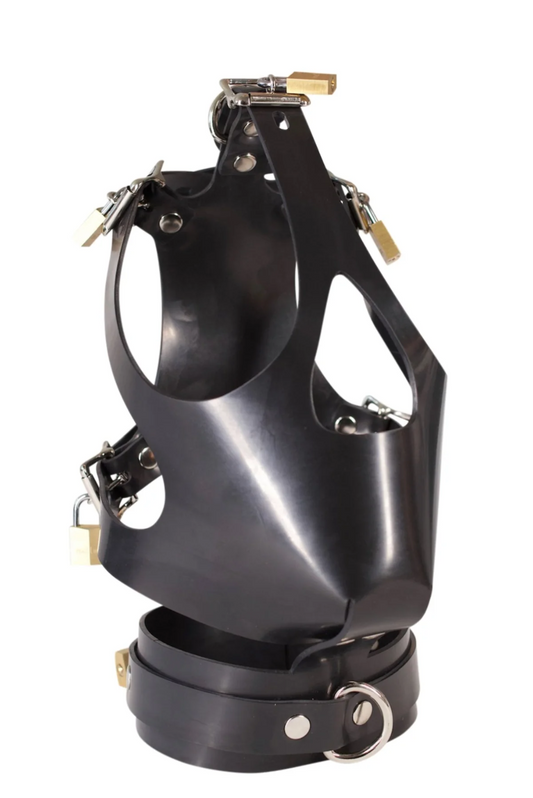 Heavy Rubber Locking Silencing Muzzle