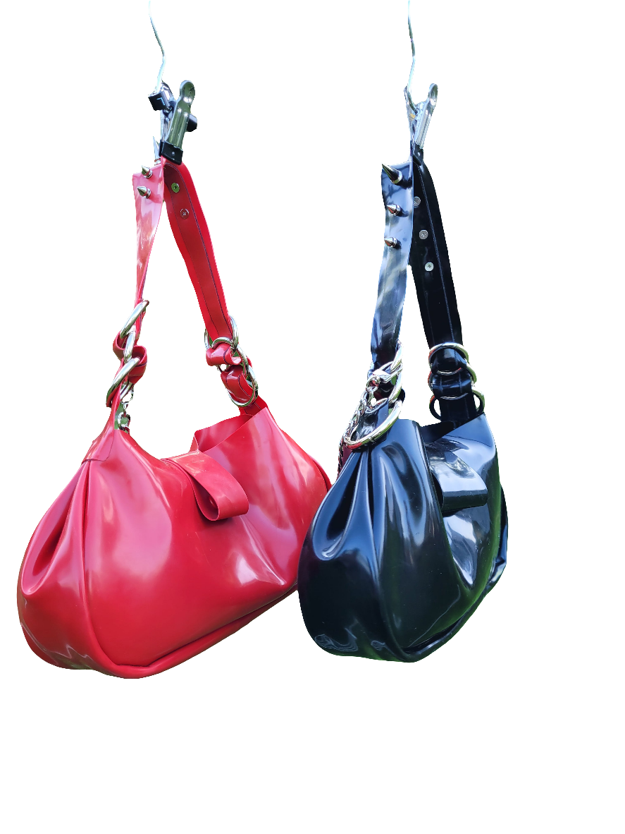 Heavy Rubber Shoulder Bag