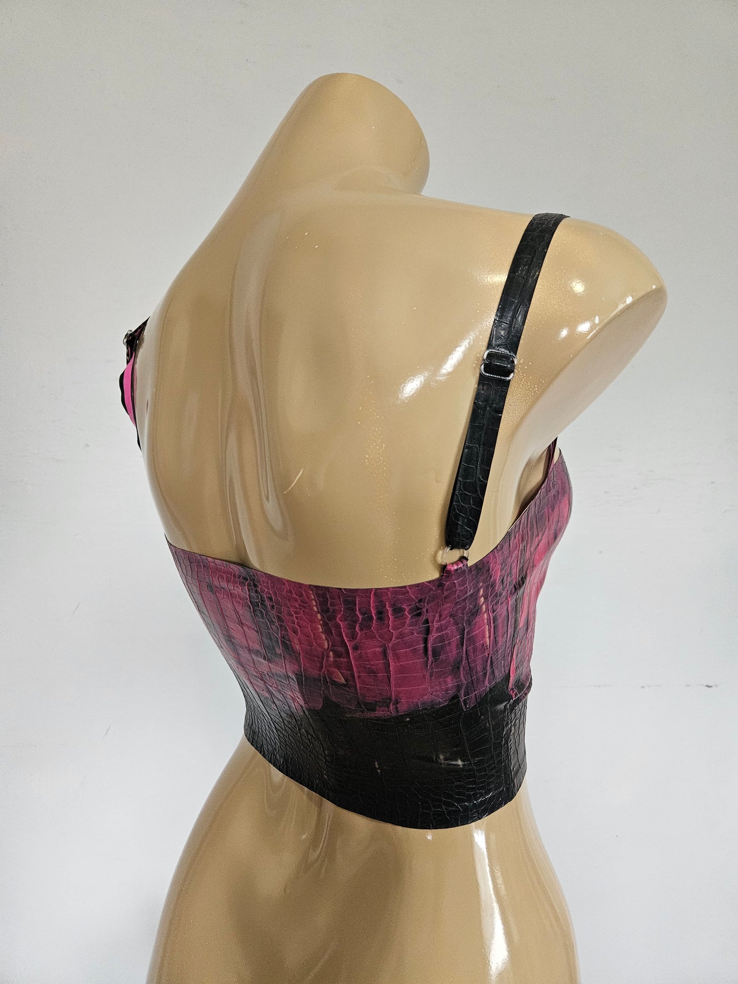 Croco Latex Top