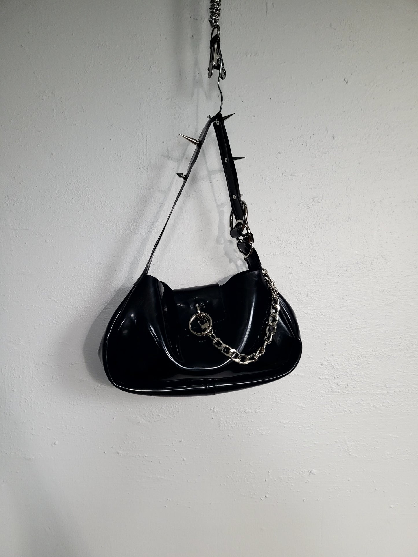 Heavy Rubber Shoulder Bag