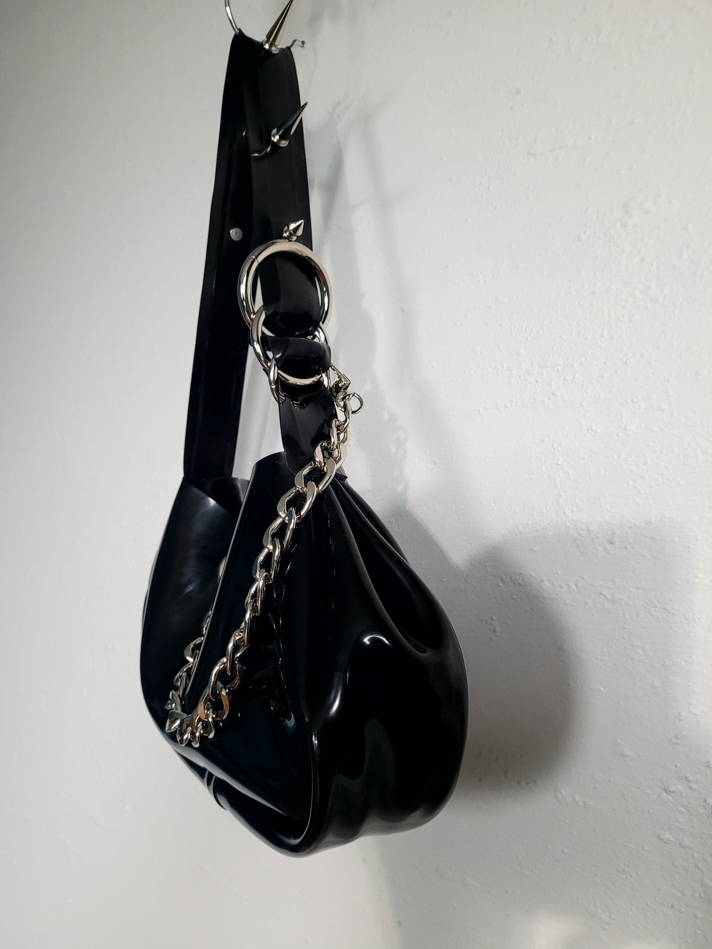 Heavy Rubber Shoulder Bag