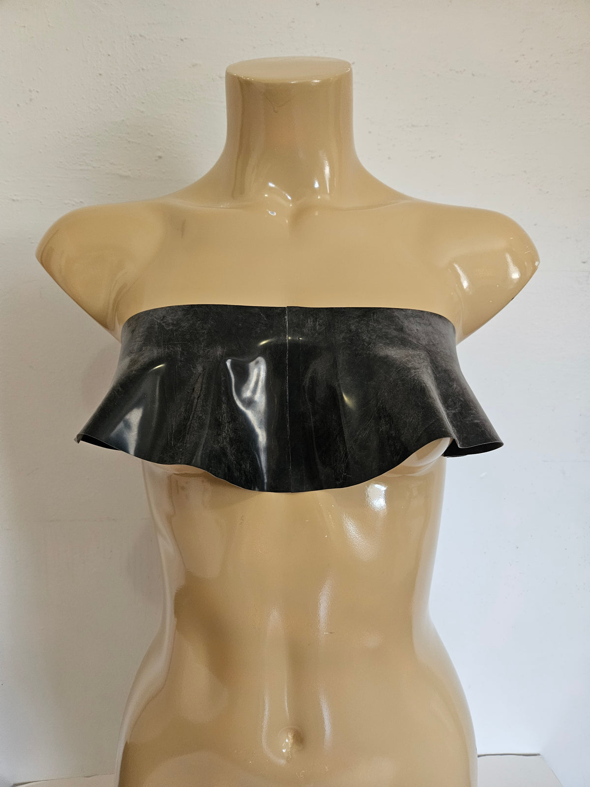 nonny top - xs — handcrafted latex latex tops by TOX Latex, made to order in Canada, designed as a statement piece for eveningwear and high-fashion