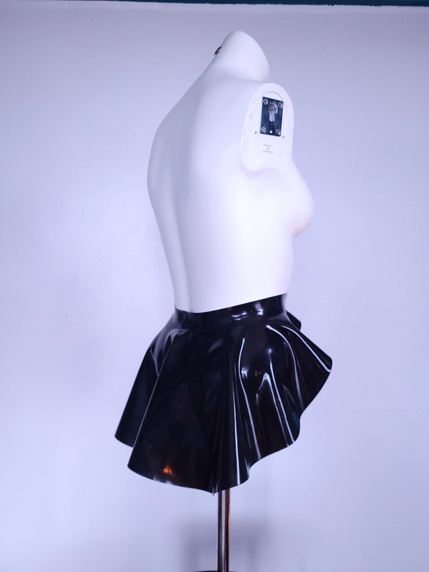Latex Classic Peplum Belt