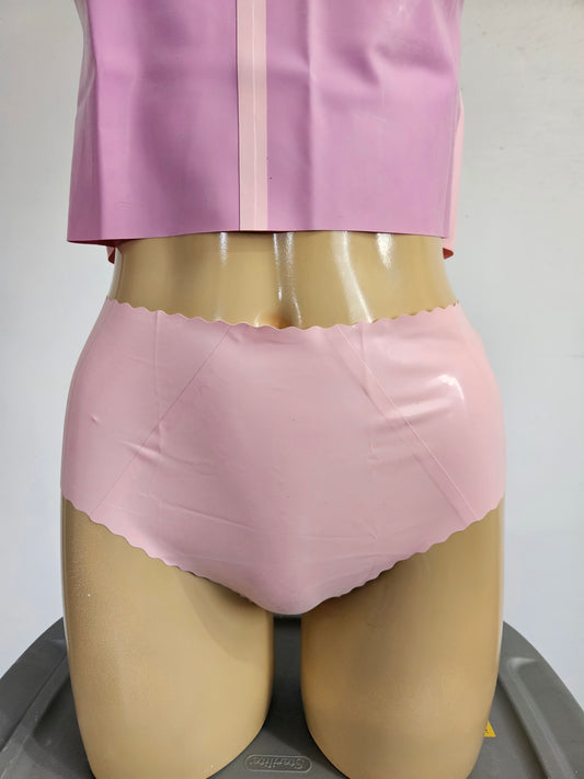 Sample - Pink Mid Rise Panties - M, L