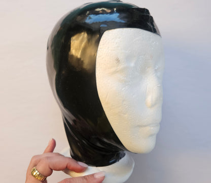 Open Face Hood - Black