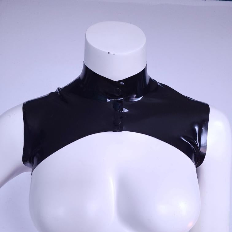 Sleevless Latex Shrug