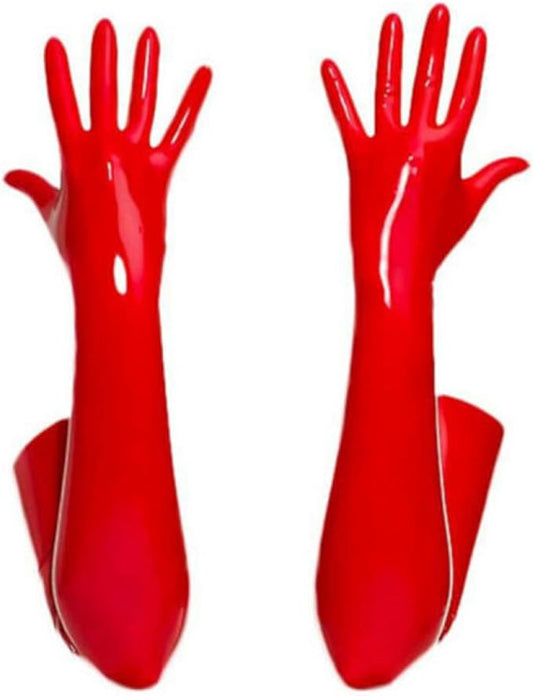 Red Opera Gloves