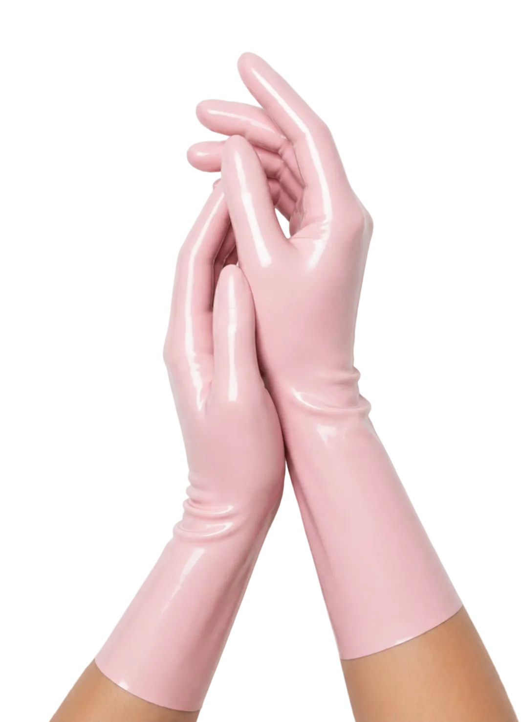 Baby Pink Gloves - Short