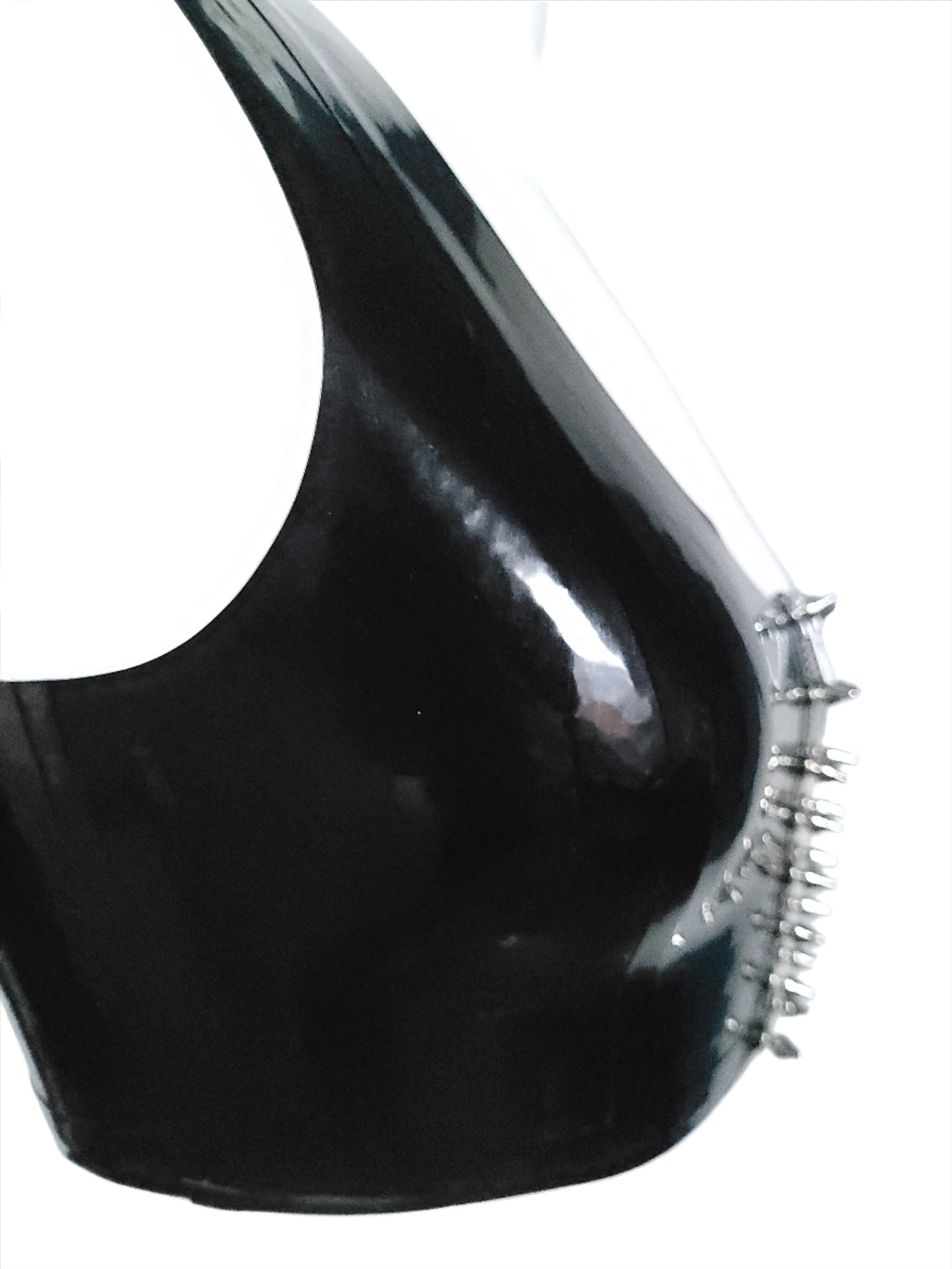 Spiky Latex UCroc Top