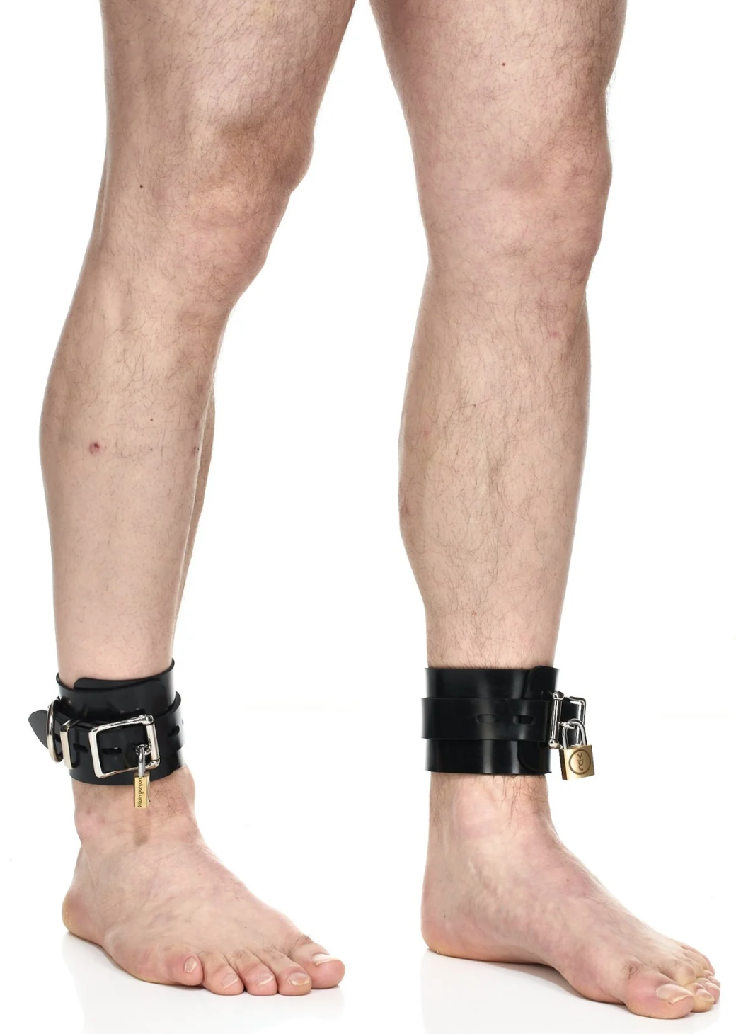 Heavy Rubber Ankle Cuffs