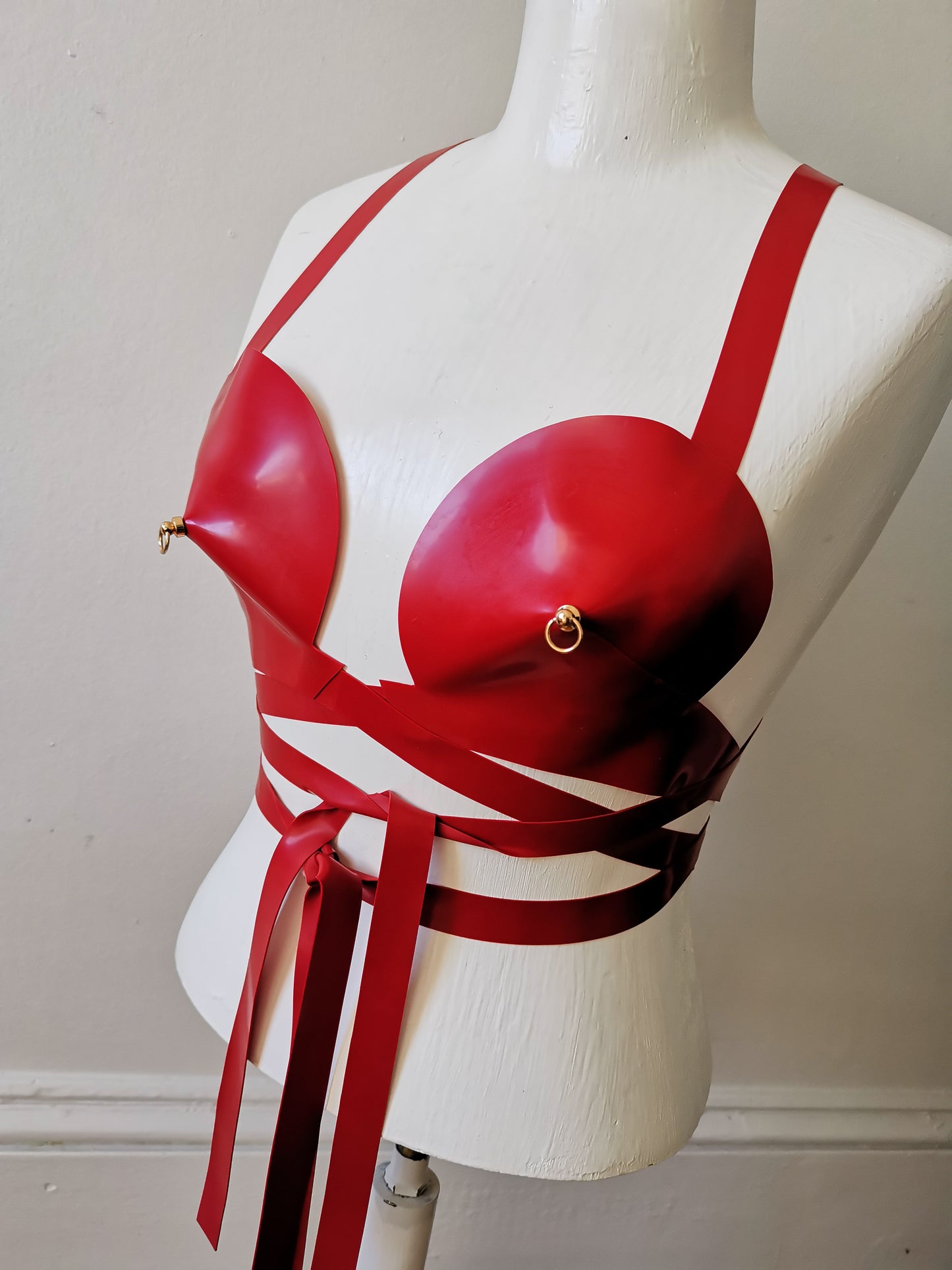 Soutien-gorge en latex ORing