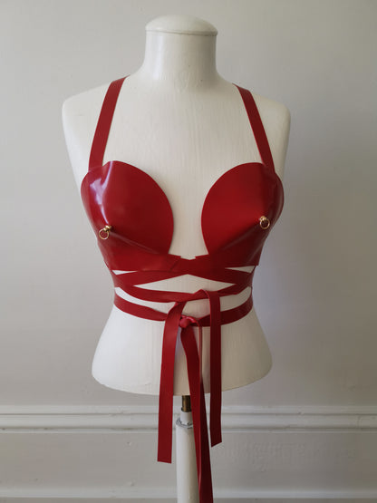 Soutien-gorge en latex ORing