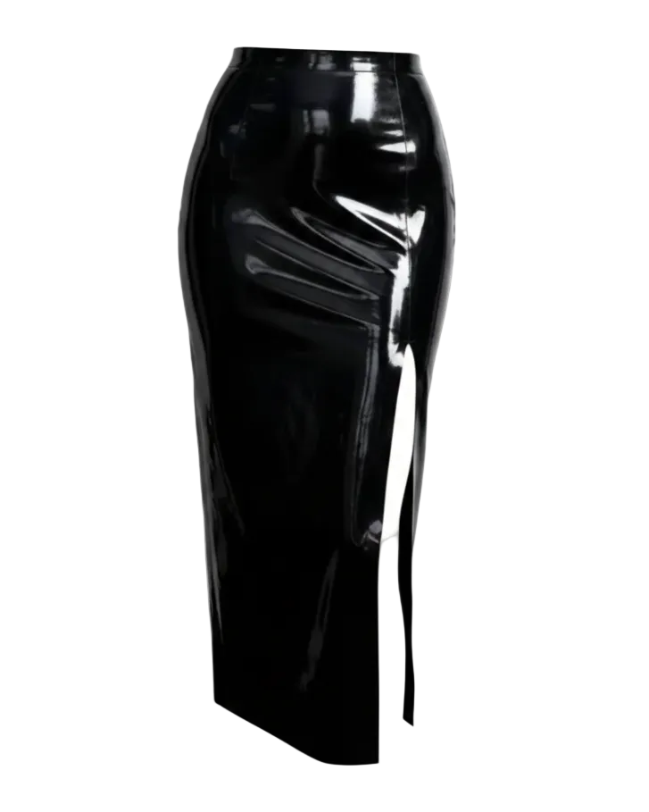 Slit Midi Skirt