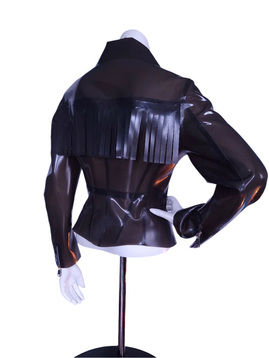 Andy Latex Moto Jacket