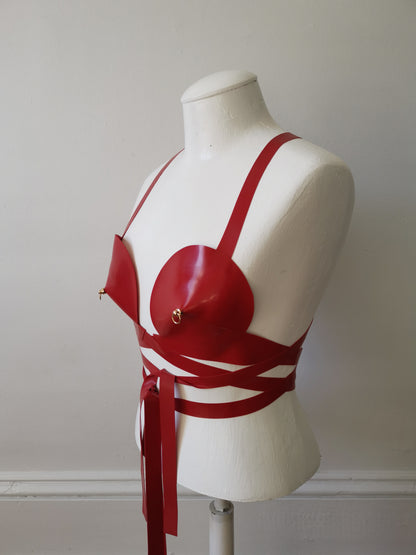 Soutien-gorge en latex ORing