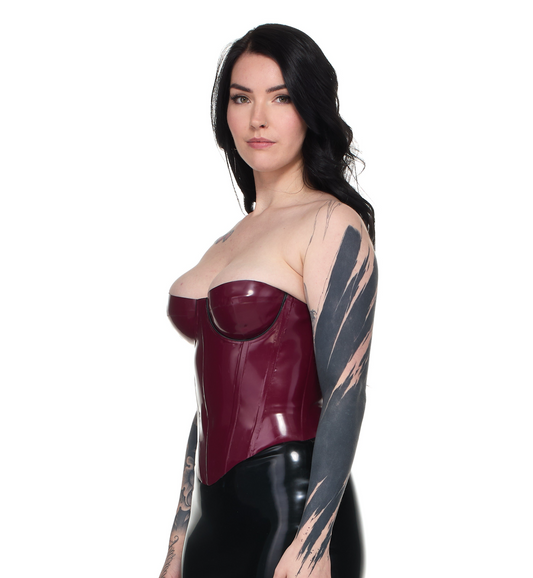 Magda Latex Bustier