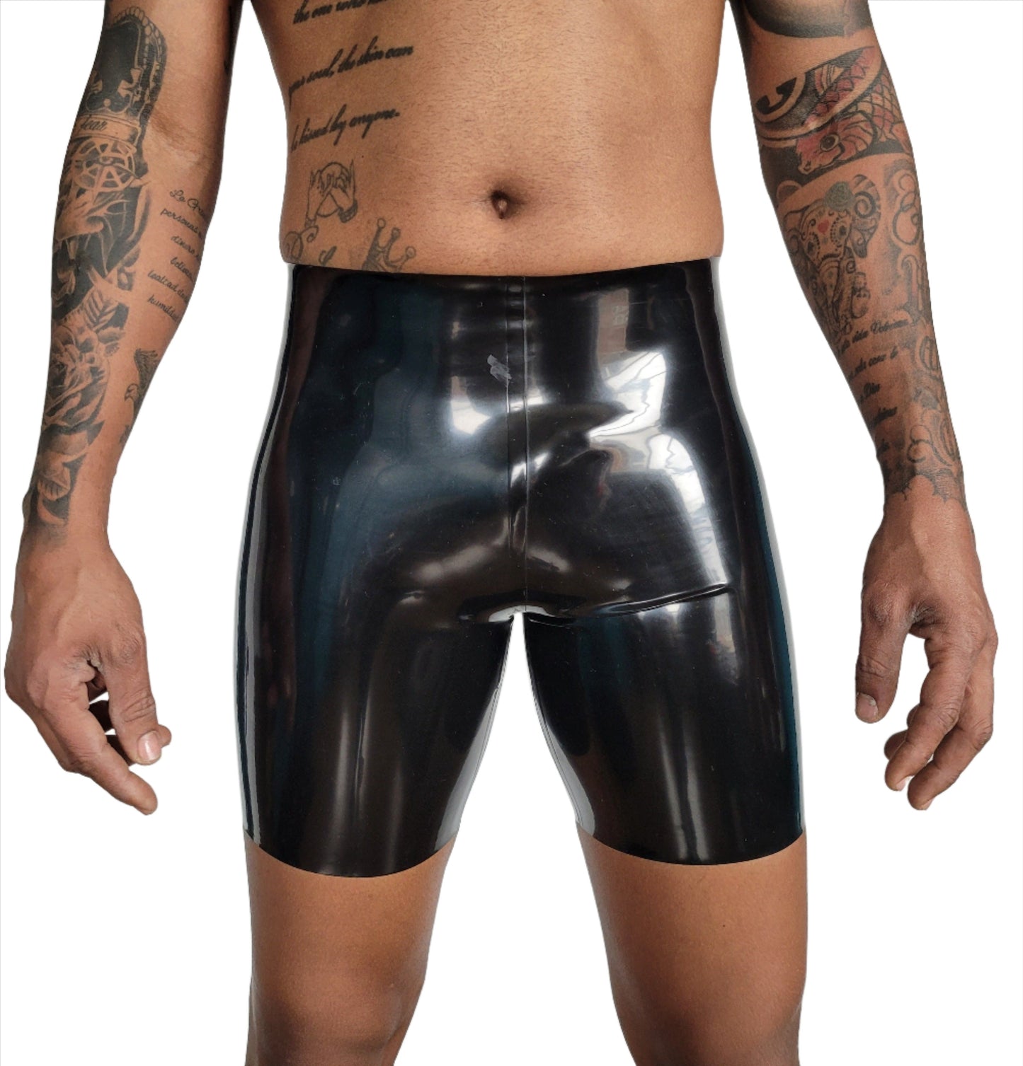 latex short for men 