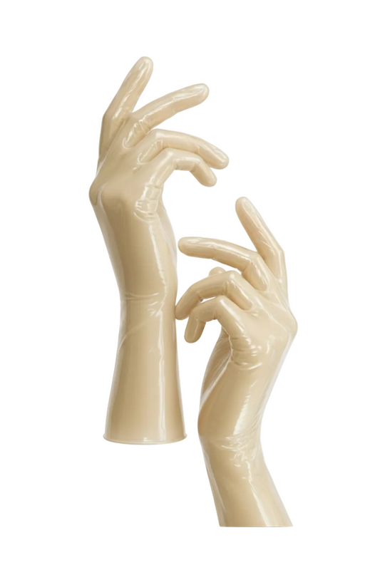 Natural Transparent Gloves - Short