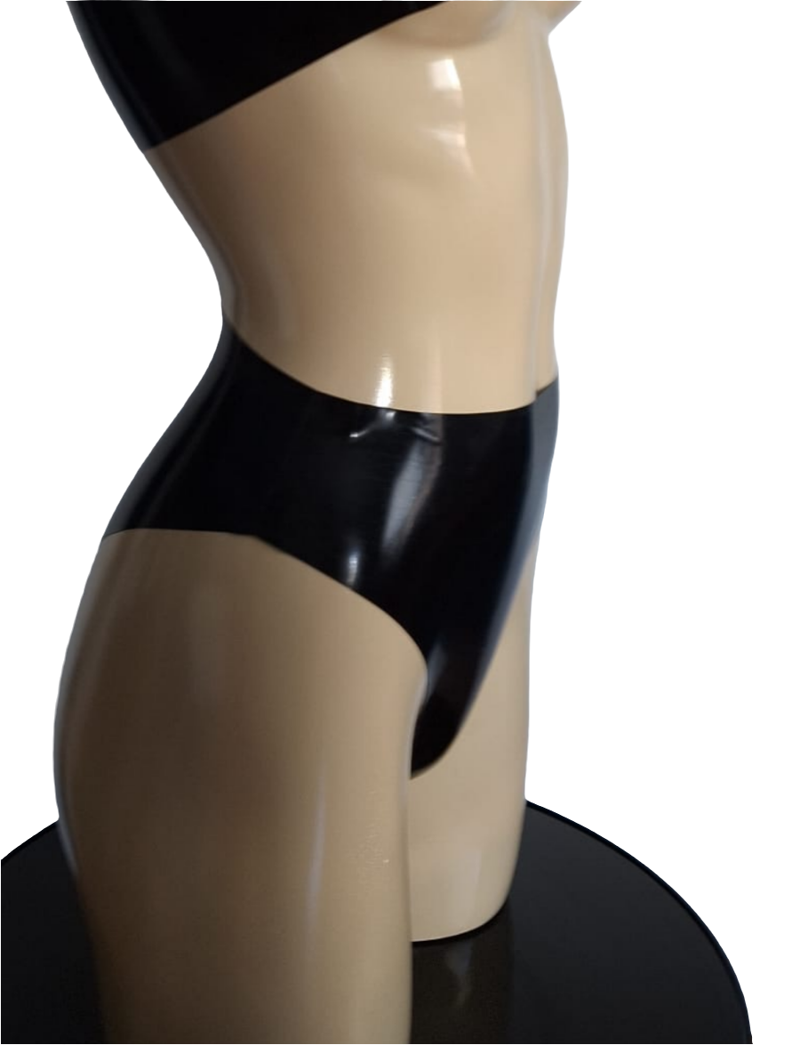 Latex Hight Cut Panties