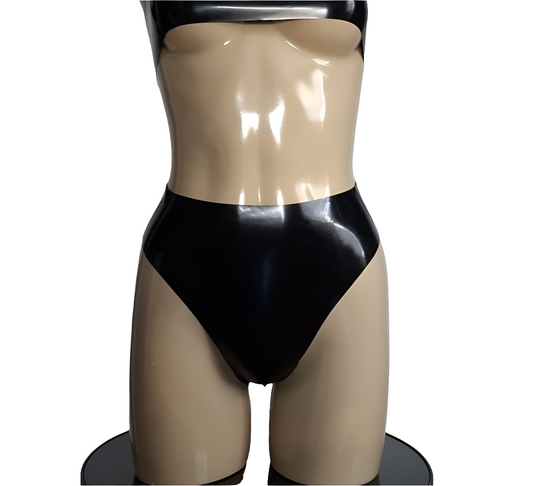 Latex Hight Cut Panties