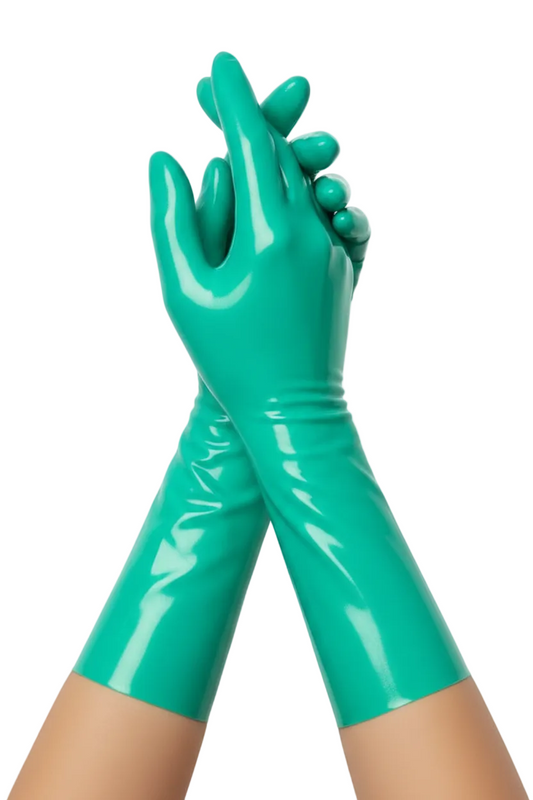 Jade Green Gloves - Short