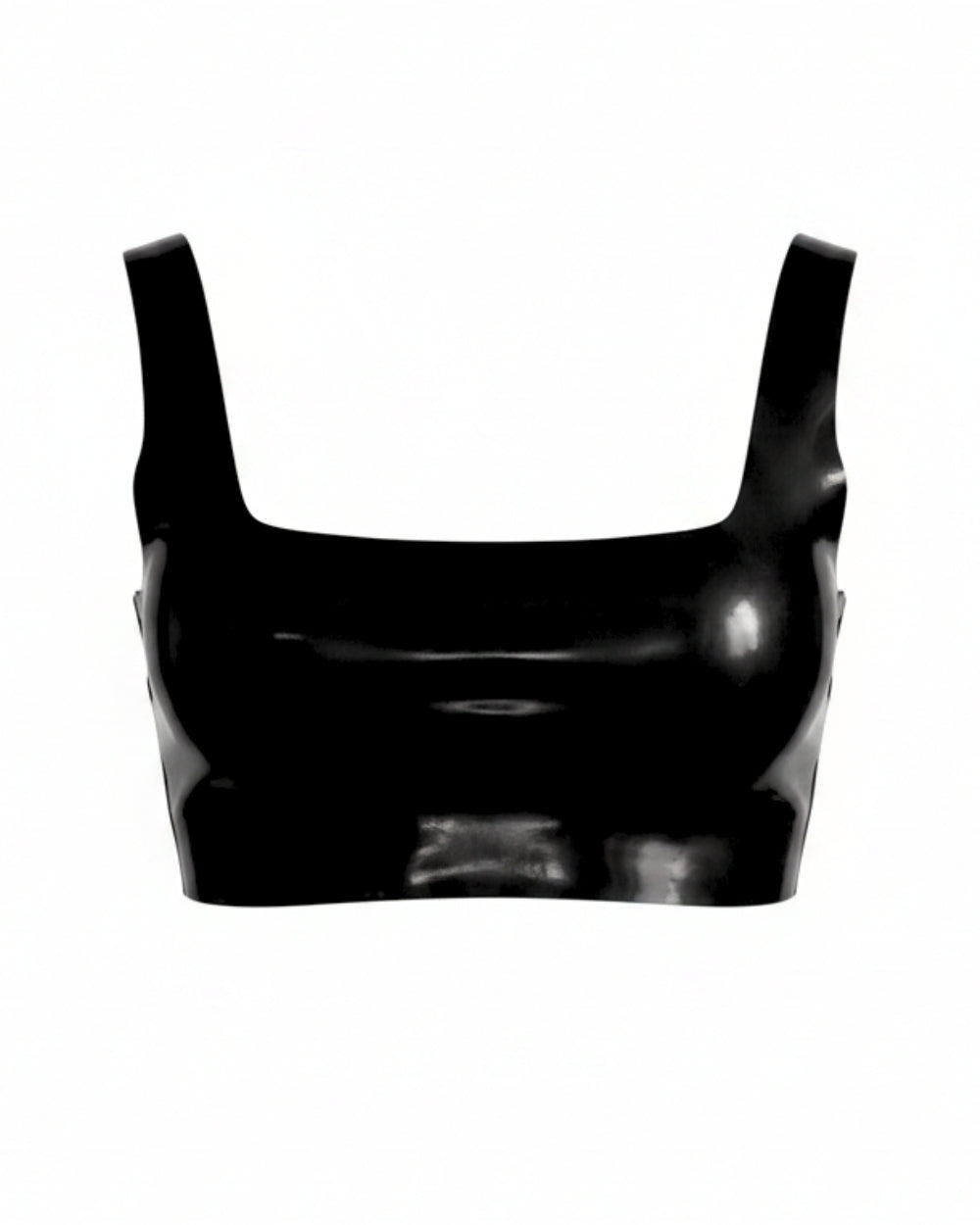 Tank latex crop top — easy step-in latex top by Tox Latex Canada

