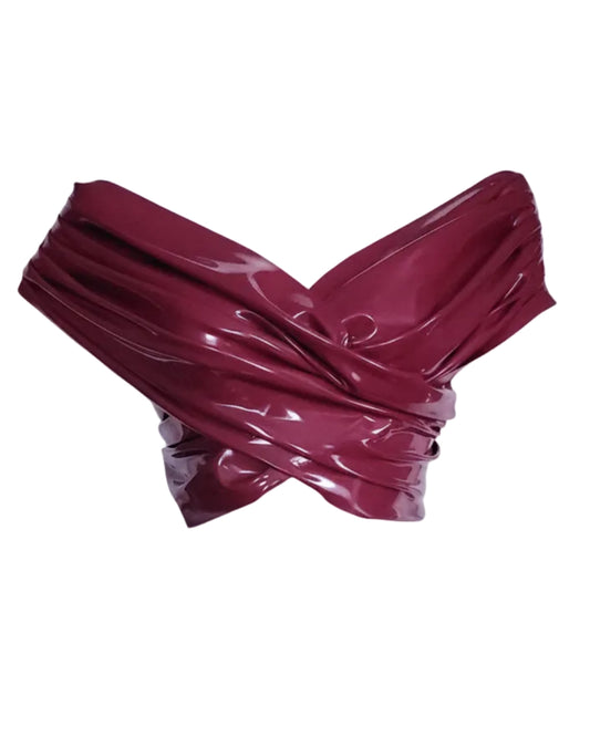  Cross latex top — unique engineered signature latex top by Tox Latex Canada