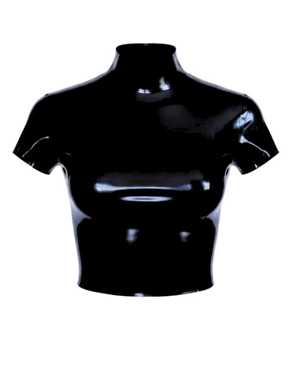 Valentina high neck latex top — structured latex top by Tox Latex Canada