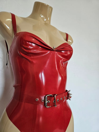 Ally Bodysuit - Red - Size