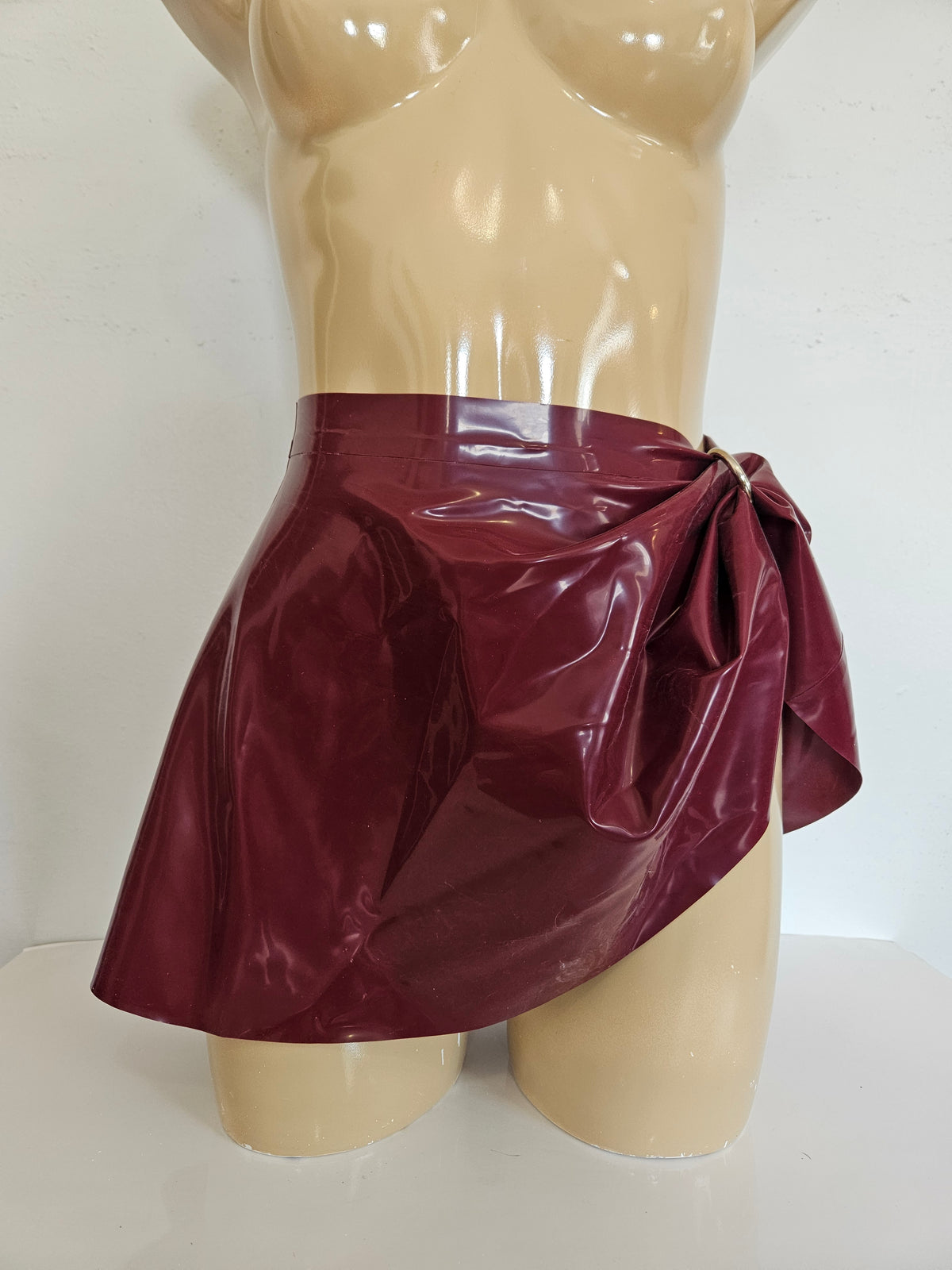 evalina skirt - xs — handcrafted latex late dresses by TOX Latex, made to order in Canada, designed as a statement piece for eveningwear and high-fashion