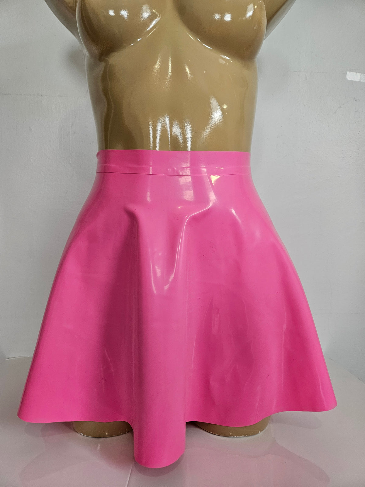skater mini  -  xs — handcrafted latex latex skirts by TOX Latex, made to order in Canada, designed as a statement piece for eveningwear and high-fashion