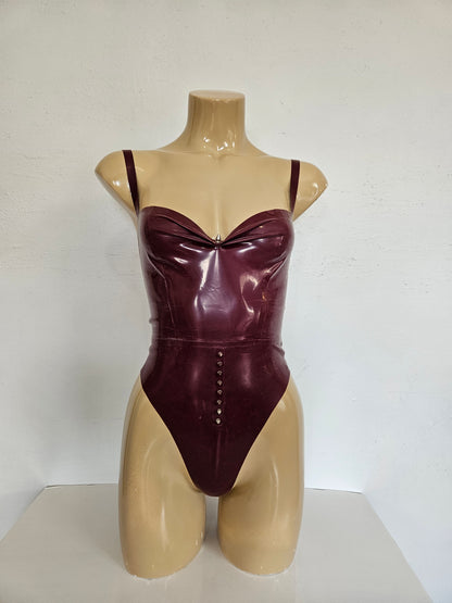 Ally Bodysuit - Plum - Size S