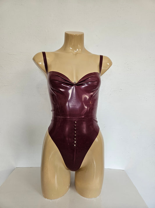 Ally Bodysuit - Plum - Size S