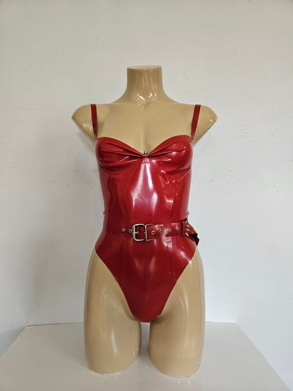 Ally Bodysuit - Red - Size