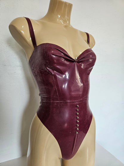 Ally Bodysuit - Plum - Size S