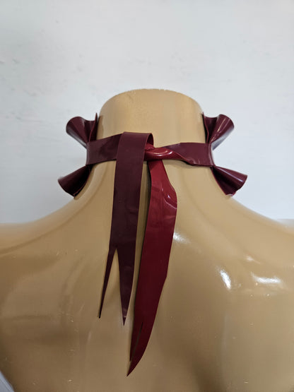 Plated Ruffles Collar - Heavy Rubber -