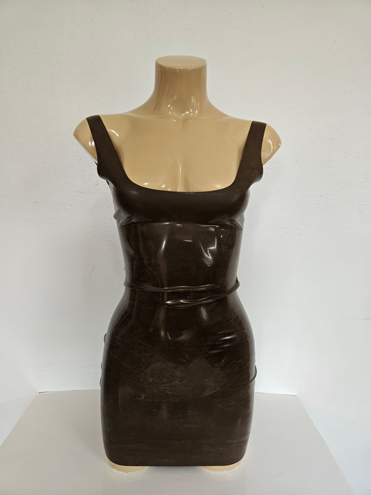 Nelly Dress - Chocolat Brown