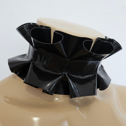 Plated Ruffles Collar - Heavy Rubber -